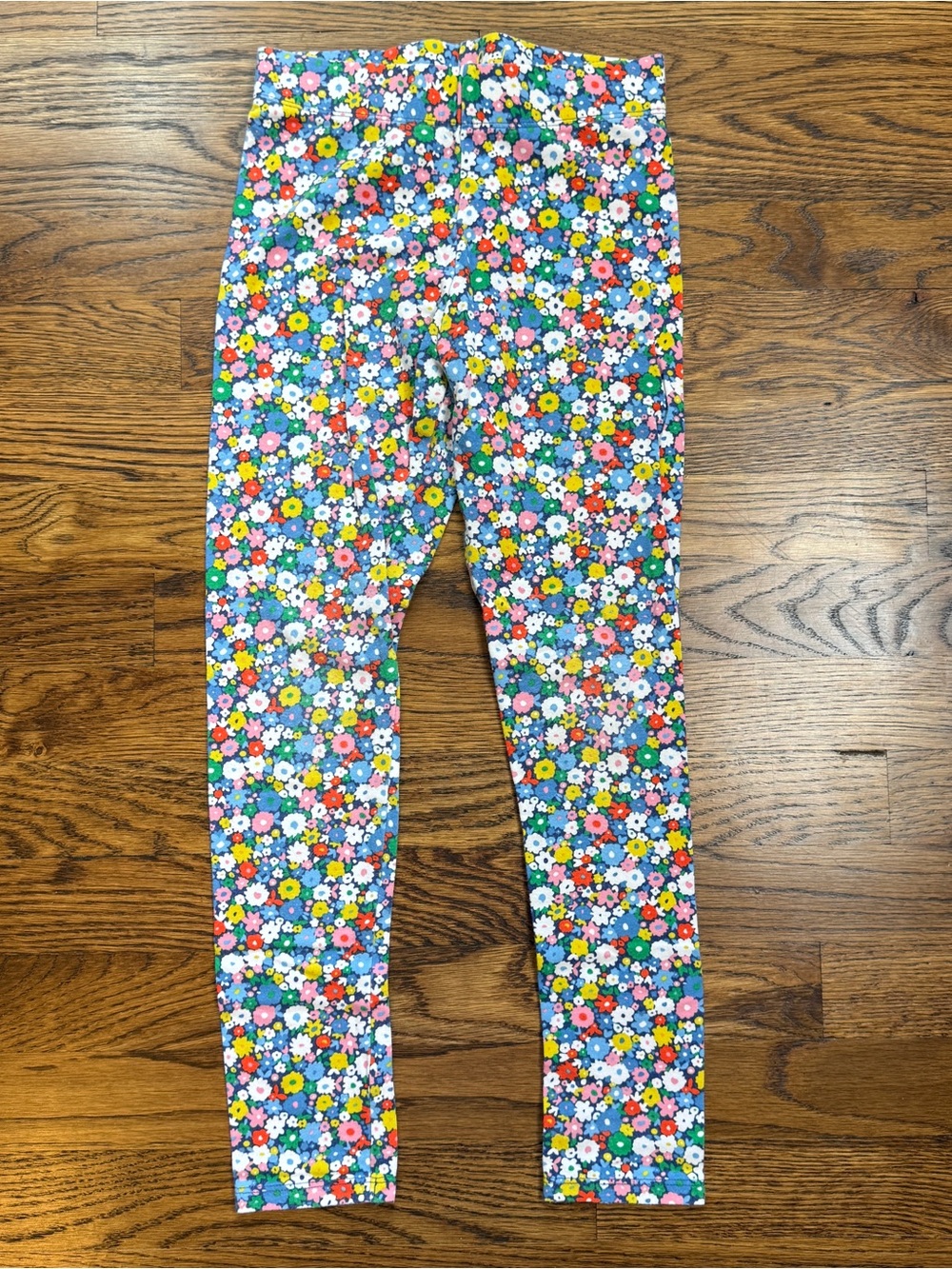 Boden Girls Basic Solid Navy, Gold, Red, & Floral Leggings Bundle Size 8-9 - Picture 10 of 16
